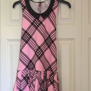 More than 25% off! Girls pink/ black dress